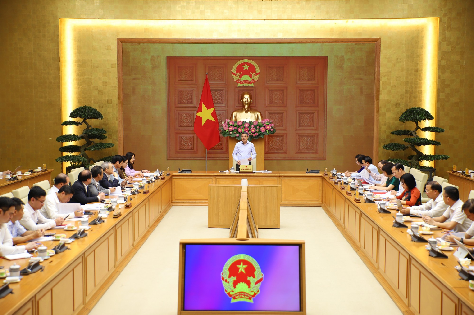 [Ảnh] Thủ tướng Chính phủ Lê Minh Hưng làm việc với Bộ Văn hóa, Thể thao và Vin777 euro 2025