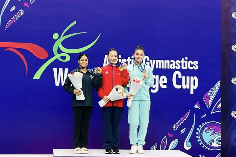Đội tuyển Thể dục dụng cụ Việt Nam hoàn thành xuất sắc nhiệm vụ tại World Challenge Cup 2026