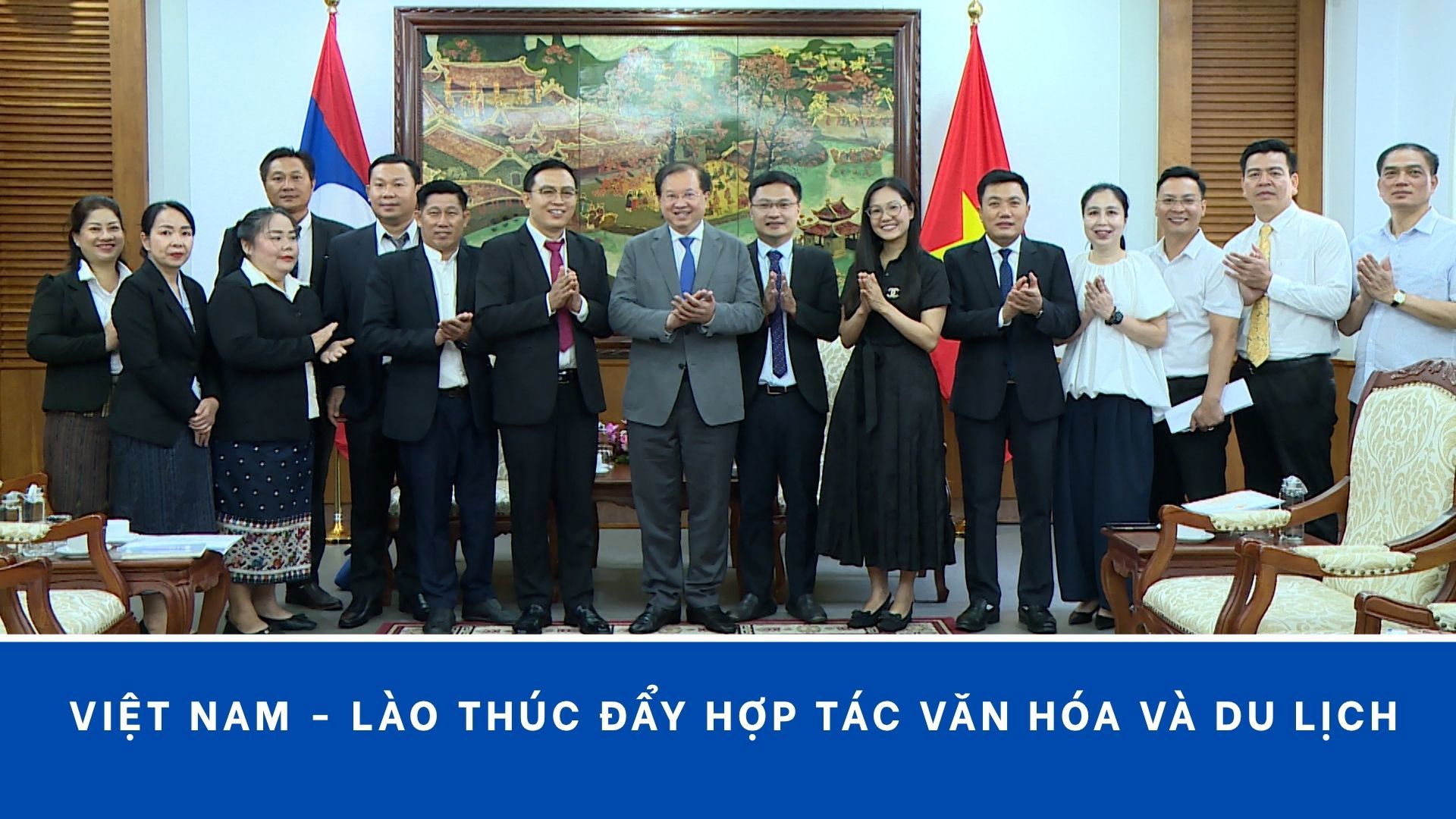 Việt Nam - Lào thúc đẩy hợp tác văn hóa và du lịch