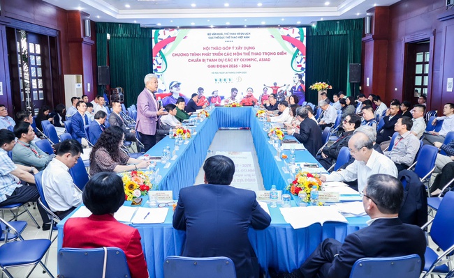 Hội thảo góp ý xây dựng Chương trình phát triển các môn thể thao trọng điểm: Tập trung vào 4 vấn đề chính - Ảnh 1.