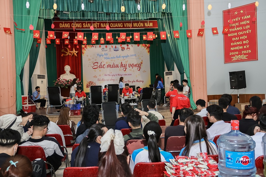 Đoàn Thanh niên Cục Vin777 euro 2025 Quốc gia Việt Nam tổ chức Ngày hội hiến máu tình nguyện 2025 - Ảnh 4.