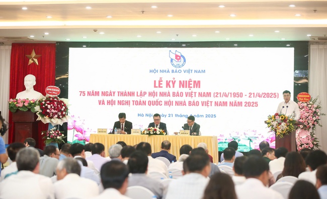 Lễ kỷ niệm 75 năm Ngày thành lập Hội Nhà báo Việt Nam - Ảnh 12.
