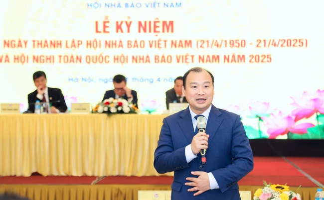 Hội Nhà báo Việt Nam tiếp tục phát huy truyền thống vẻ vang, không ngừng đổi mới, nâng cao vai trò và vị thế - Ảnh 5.